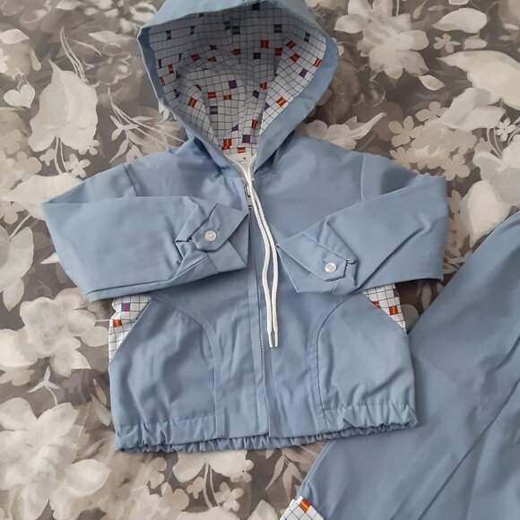 Babyfair Baby Blue (2) pc crisp jacket and pant set - 18 mos - Picture 2 of 4